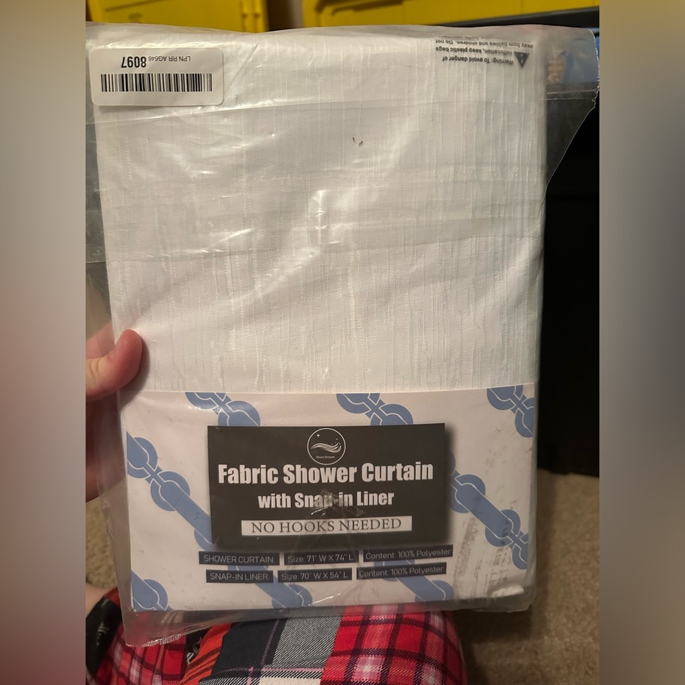 NIP river dream shower curtain